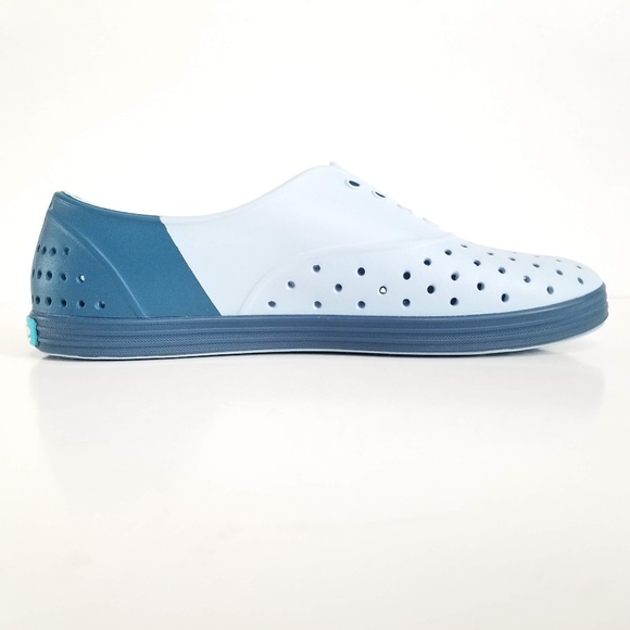 NATIVE Keep It Lite Slip On Shoes Blue Flat Womens - Picture 8 of 15